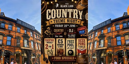 Country Night With Live Entertainment