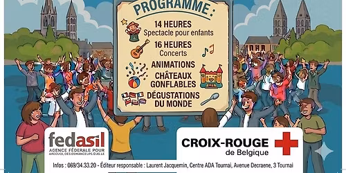 Village en F\u00eate- Festival du Monde au Centre d'Accueil de la Croix-Rouge