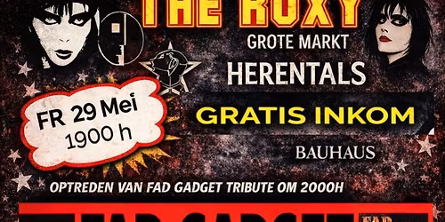 FAD GADGET TRIB COLLAPSING NEW PEOPLE + NEW WAVE FUIF