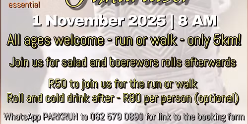 Karate Syndicate Parkrun Fundraiser