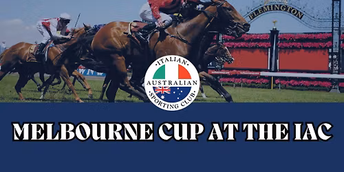 Melbourne Cup at the IAC