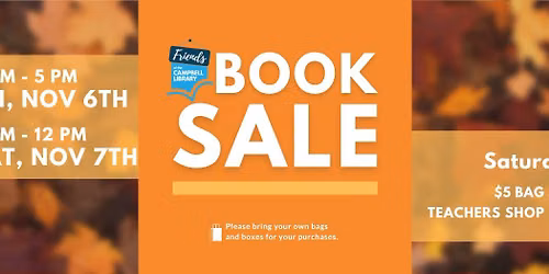 Fall Friends Booksale