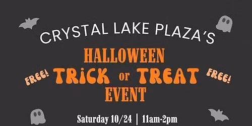 Crystal Lake Plaza's Trick or Treat Halloween Event