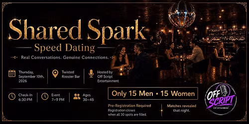 Shared Spark: Speed Dating Event