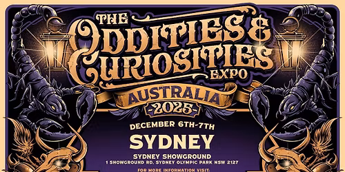 Brisbane Oddities & Curiosities Expo 2025