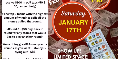 Pull Tab Tournament!