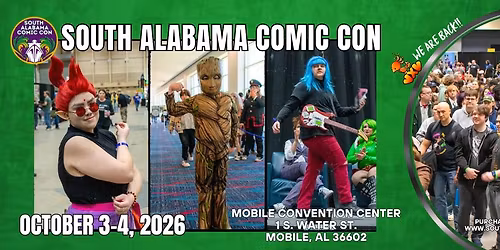 South Alabama Comic Con 2026