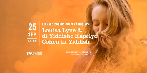 Louisa Lyne & di Yiddishe Kapelye: Cohen in Yiddish | Fasching, Stockholm
