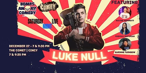 Comedy At The Comet | LUKE NULL