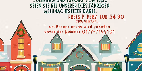 JULEFROKOST im Anderter Biergarten & Gastst\u00e4tte am 28.11.2025