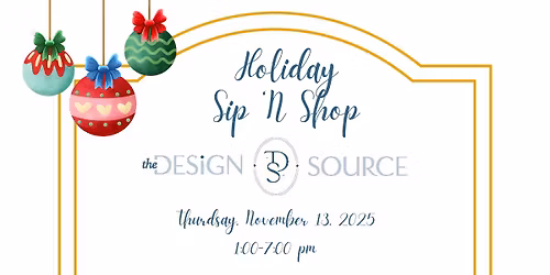 Holiday Sip 'N Shop