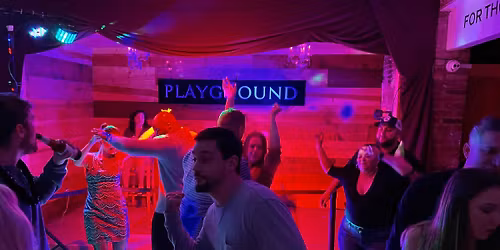 "Galveston's #1 Nightlife & Dancing!" Playground Patio Bar!