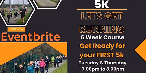 Couch to 5K Dundalk - 8 Weeks -19th March-Tues & Thurs starts 7.00pm-8.00pm