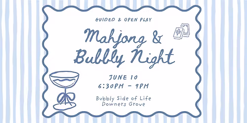 Mahjong & Bubbly Night
