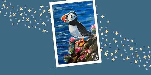 Founders & Co Grown Up Paint Along - Puffin