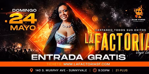 La Factor\u00eda en Concierto \u2022 Reggaeton en vivo \u2022 Entrada Gratis @ Club Fuego
