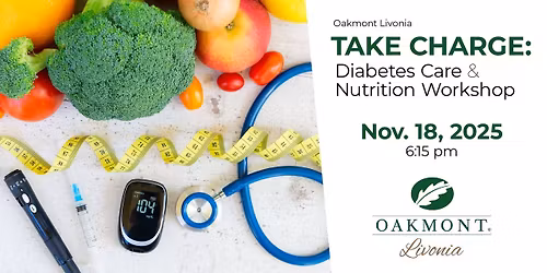Take Charge: Diabetes Care & Nutrition Workshop