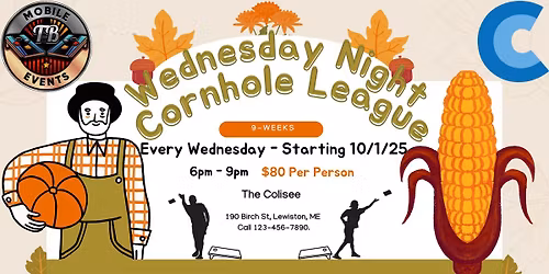 Wednesday Night Fall Cornhole League