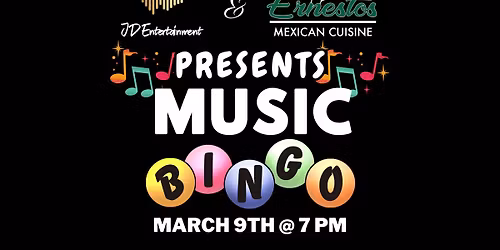 Music Bingo @ Ernestos Mexican Cuisine