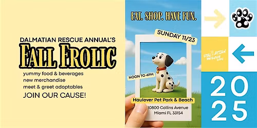 Dalmatian Rescue Annual's Fall Frolic