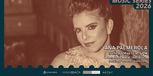 Ocean Drive Promenade Series:  Anna Palmerola