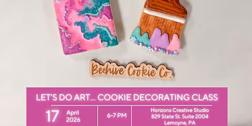 Let\u2019s Do Art\u2026 Cookie Decorating Class-Horizons