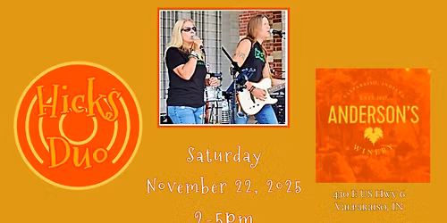 Hicks Duo at Anderson's Winery
