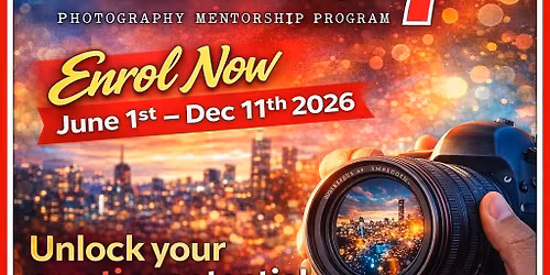 6 Month Photography mentorship program 