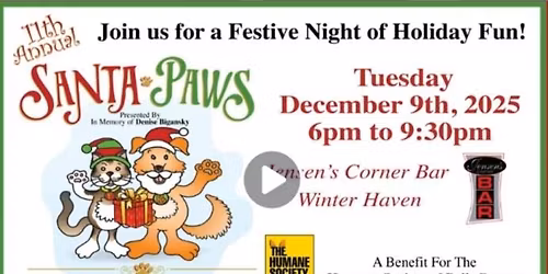 Santa Paws 11th Anniversary