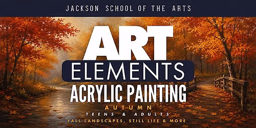Acrylic Painting - \u201cAutumn\u201d Teen\/Adult Art Class (6-Week Series)