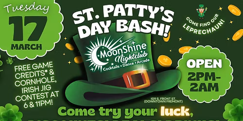 ST. PATTY'S DAY BASH @ MOONSHINE