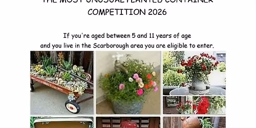 Crossgates children's unusual container event 