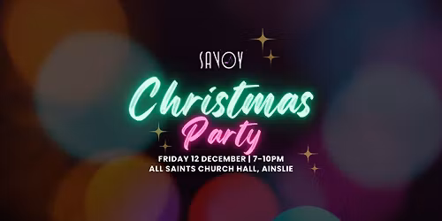 2025 Savoy Dance Christmas Party!