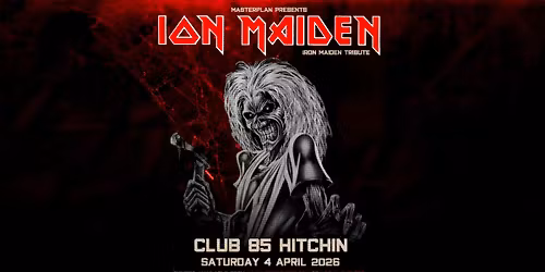 ION MAIDEN \u2013 A fully Charged Tribute to Iron Maiden - Club 85, Hitchin