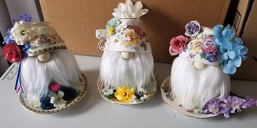 Teacup Gnomes Craft Class Workshop