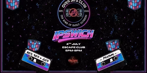 Over 30\u2019 Club Presents Daytime Disco - Ipswich Launch Party