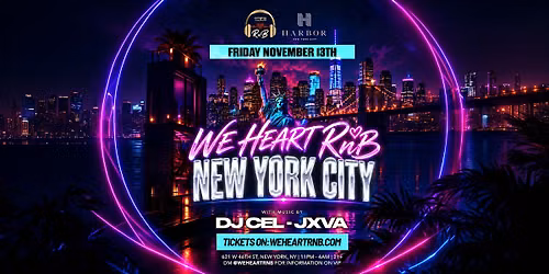 We Heart RnB NYC (R&B Exclusive Event)