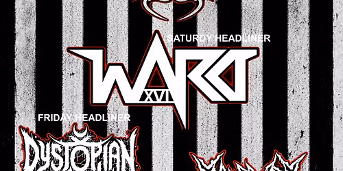 NEW METAL FEST: WARD XVI | DYTOPIAN SUN XS WREXHAM