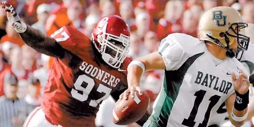 Tommie Harris appearance at the OKC Sportscard Show