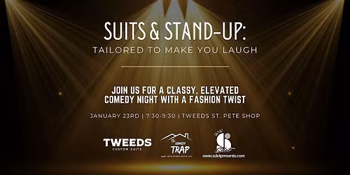 Suits & Stand-Up: Tailored To Make You Laugh