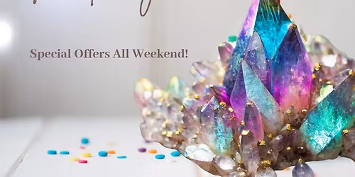 OPEN WEEKEND 33rd Birthday plus Christmas Shopping!! \ud83c\udf84\u2744\ufe0f\ud83d\udc8e\ud83e\udd73