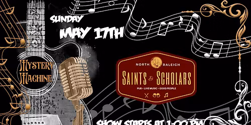 Mystery Machine Live at Saints and Scholars