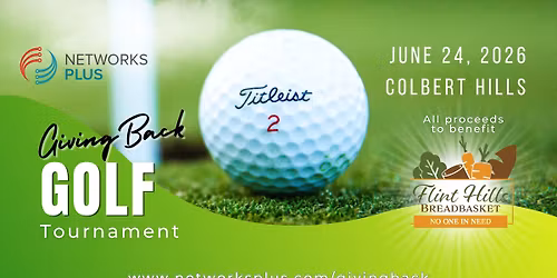 Networks Plus - Giving Back Golf Tournament