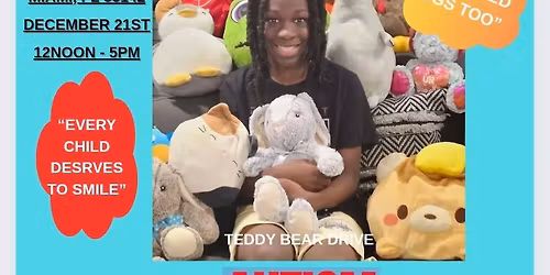 1st ANNUAL AUTISM FUNDAY & TEDDY BEAR GIVEAWAY!!