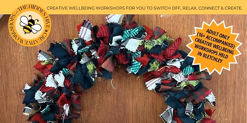 \ud83e\uddf6\ud83c\udf84\ud83c\udf89 CHRISTMAS FABRIC WREATH WORKSHOP\ud83c\udf89\ud83c\udf84\ud83e\uddf6