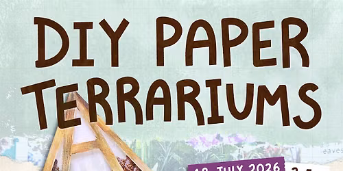 DIY Paper Terrariums