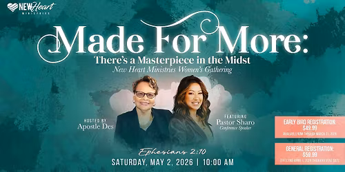 Made For More: There\u2019s a Masterpiece in the Midst | Womens Conference 