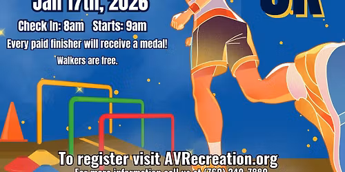 Town of Apple Valley New Year\u2019s Obstacle 5K