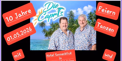 "Tanz in den Mai" - 10 Jahre "Die Capri's" - "Tanzabend" 