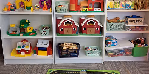 Toddler Play Hour At the Shirley Eves Center Toy Library